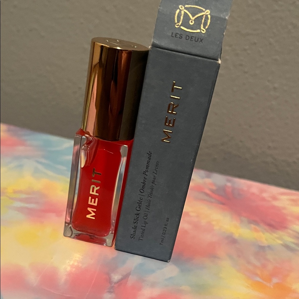 Merit Sheer Red Tinted Lip Oil